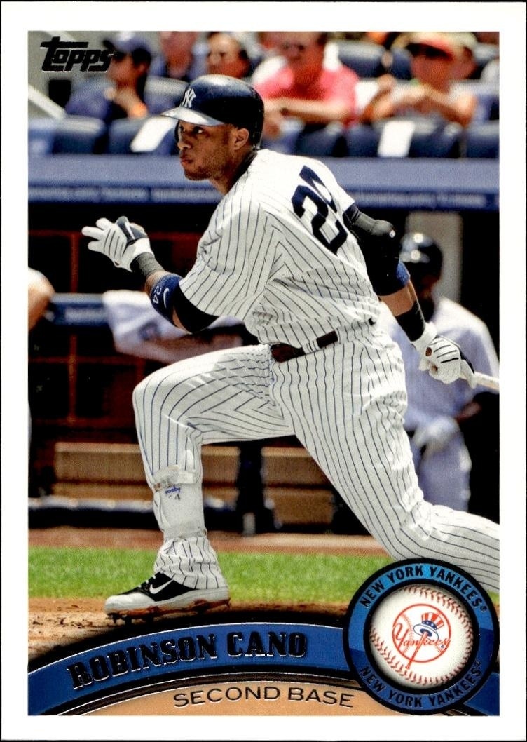 2011 Topps Series 1 Robinson Cano #130 trading card