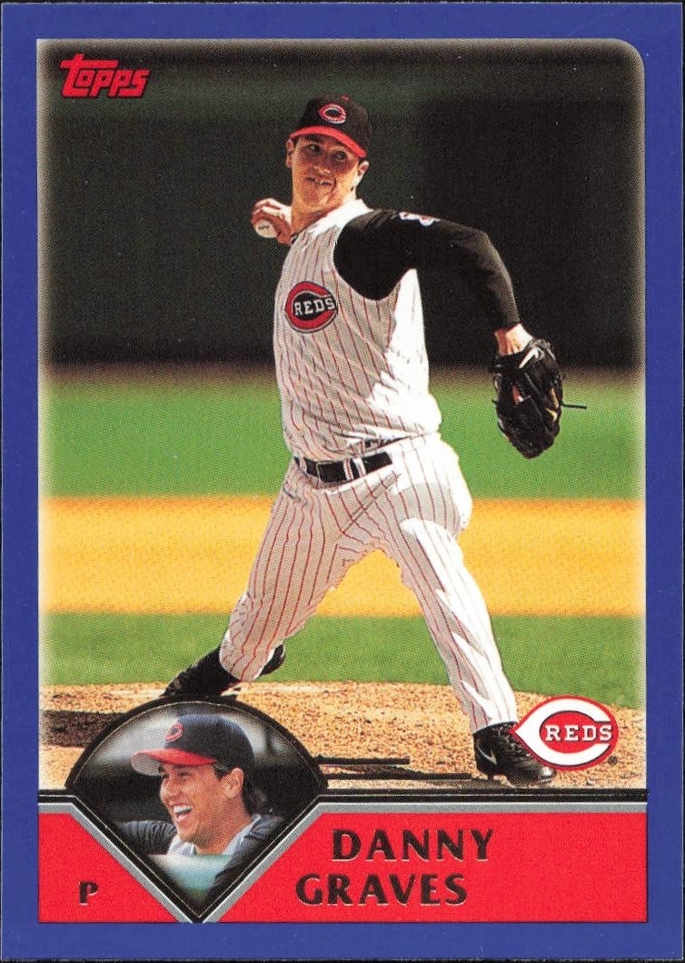 2003 Topps Series 1 Danny Graves #215 trading card