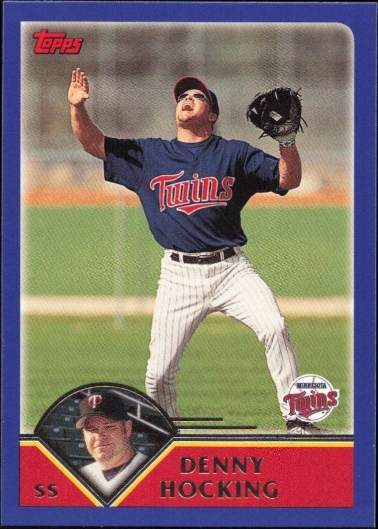 2003 Topps Series 1 Denny Hocking #238 trading card