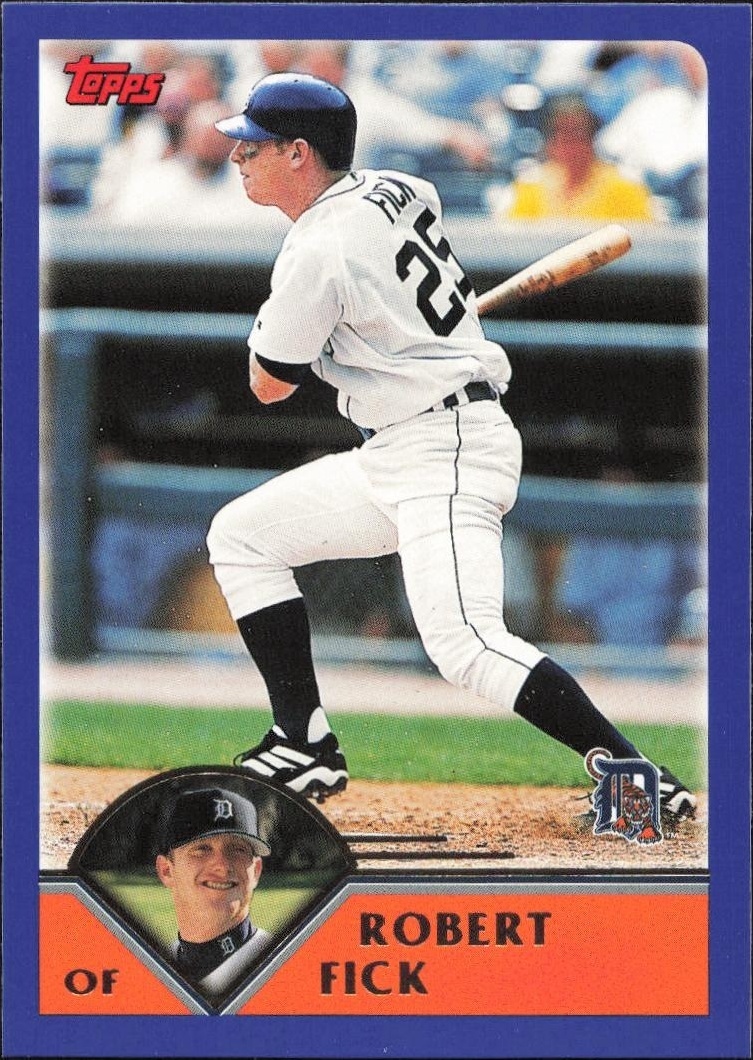 2003 Topps Series 1 Robert Fick #212 trading card