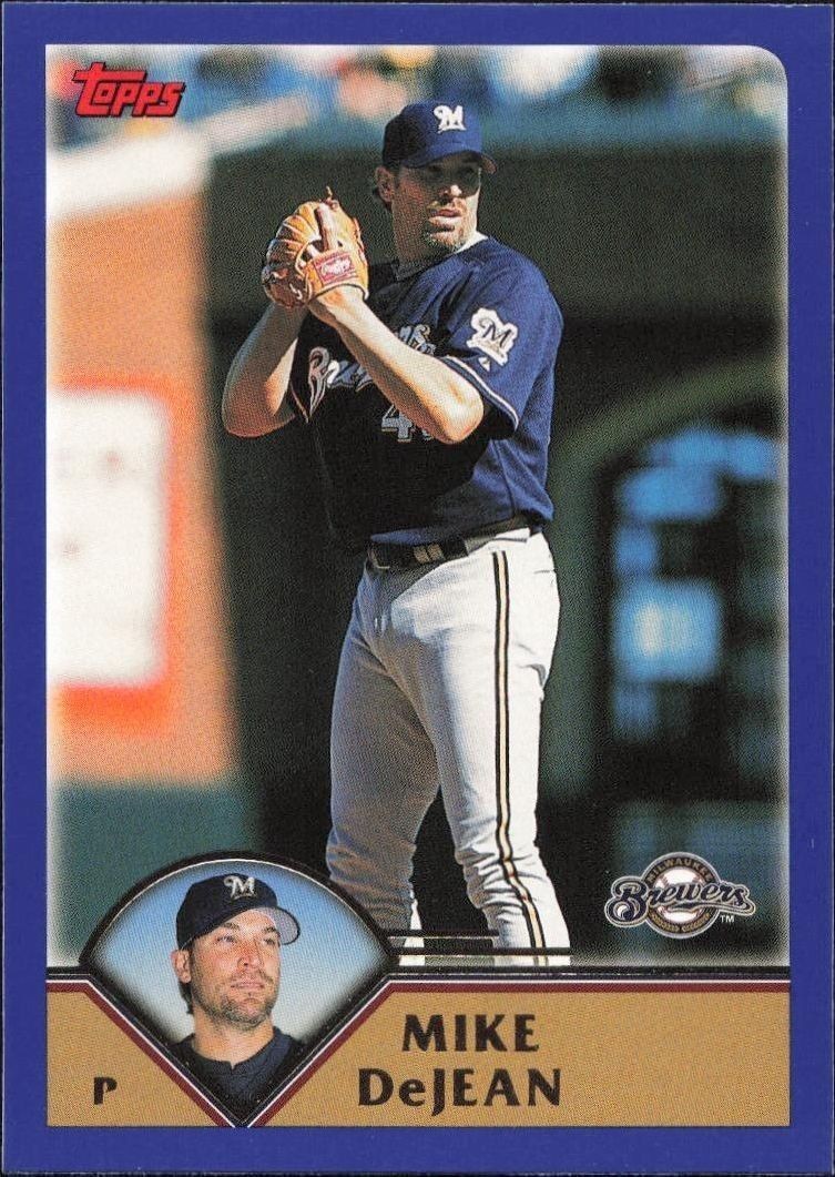 2003 Topps Series 1 Mike DeJean #207 trading card