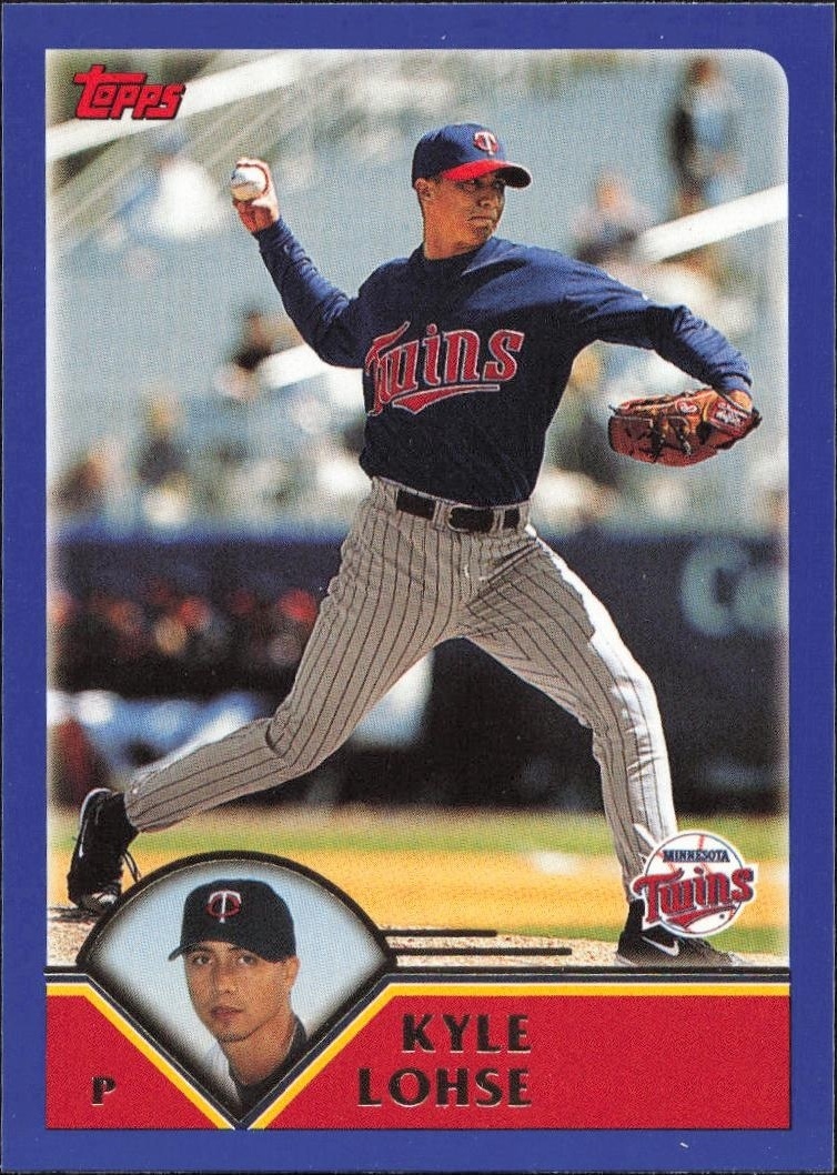 2003 Topps Series 1 Kyle Lohse #206 trading card