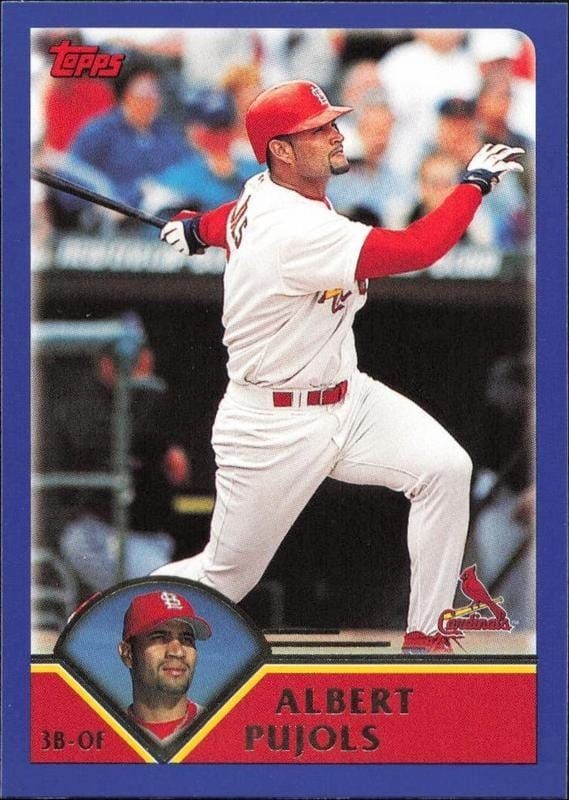 2003 Topps Series 1 Albert Pujols #200 trading card