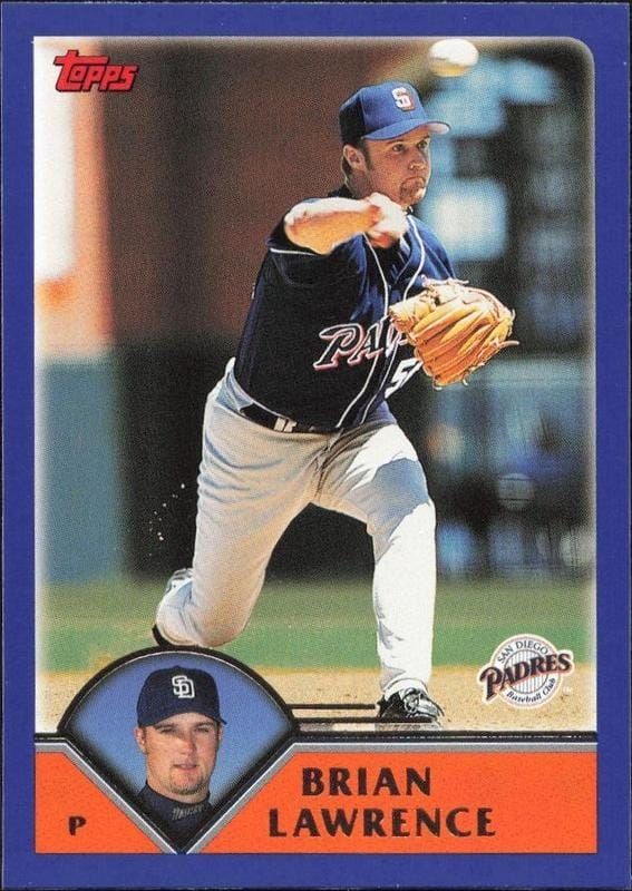 2003 Topps Series 1 Brian Lawrence #157 trading card