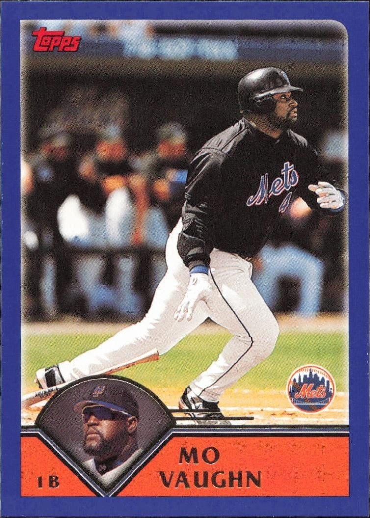 2003 Topps Series 1 Mo Vaughn #87 trading card