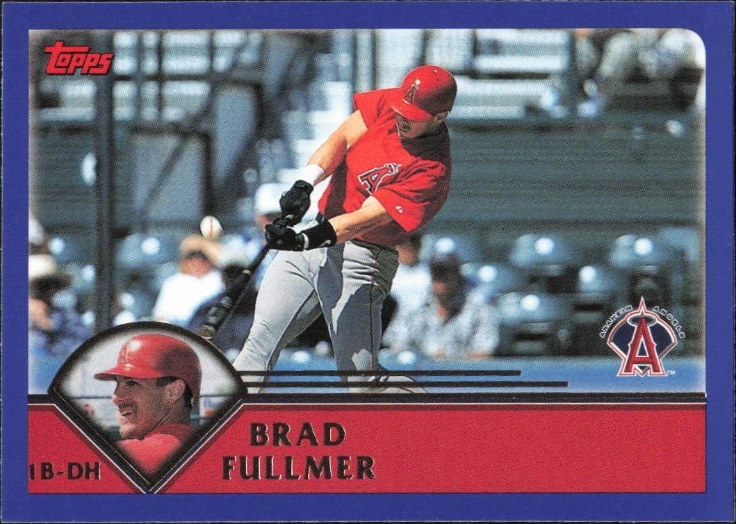 2003 Topps Series 1 Brad Fullmer #74 trading card