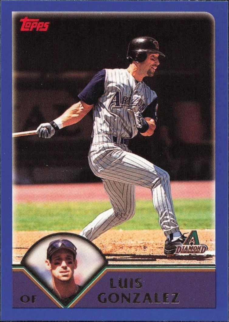 2003 Topps Series 1 Luis Gonzalez #73 trading card