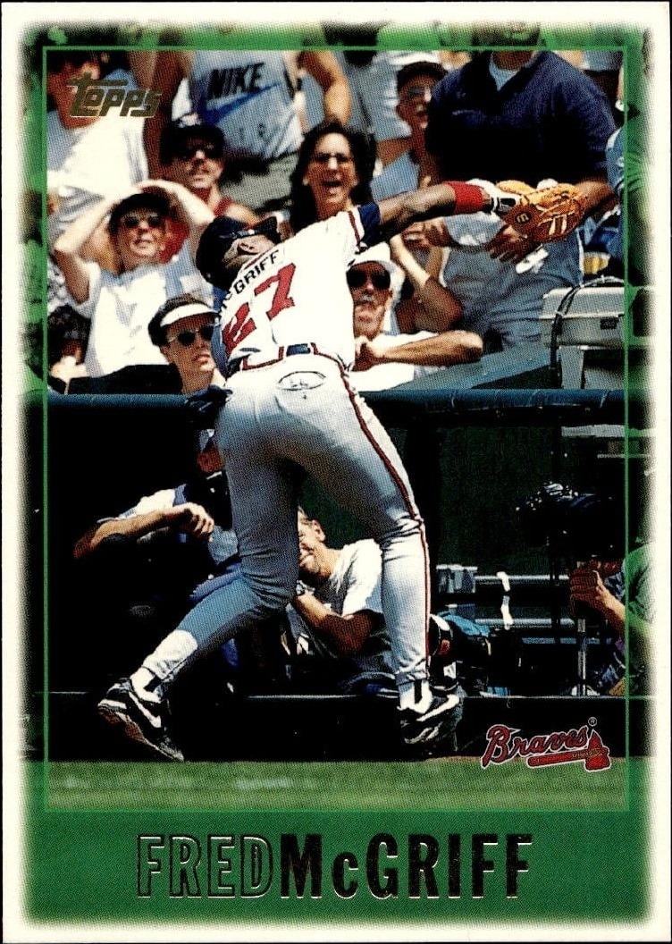 1997 Topps Series 2 Fred McGriff #352 trading card