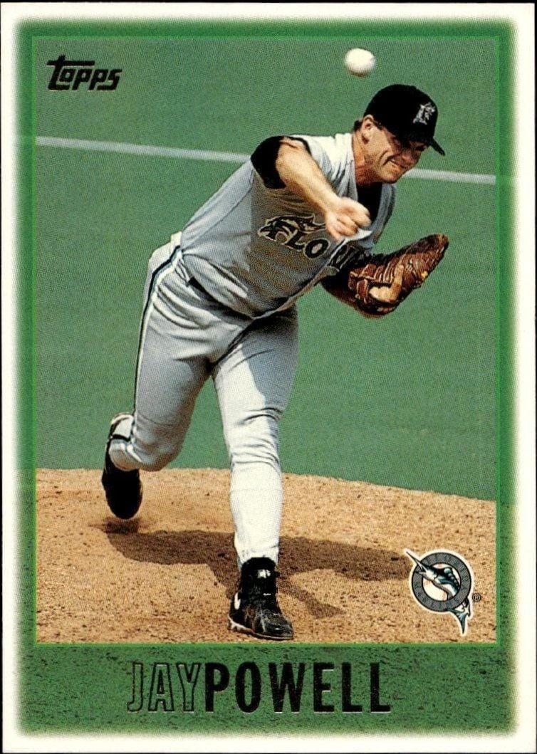 1997 Topps Series 2 Jay Powell #339 trading card
