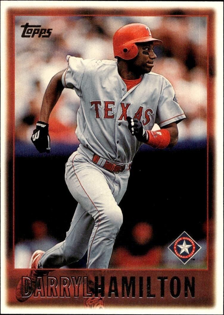 1997 Topps Series 1 Darryl Hamilton #194 trading card