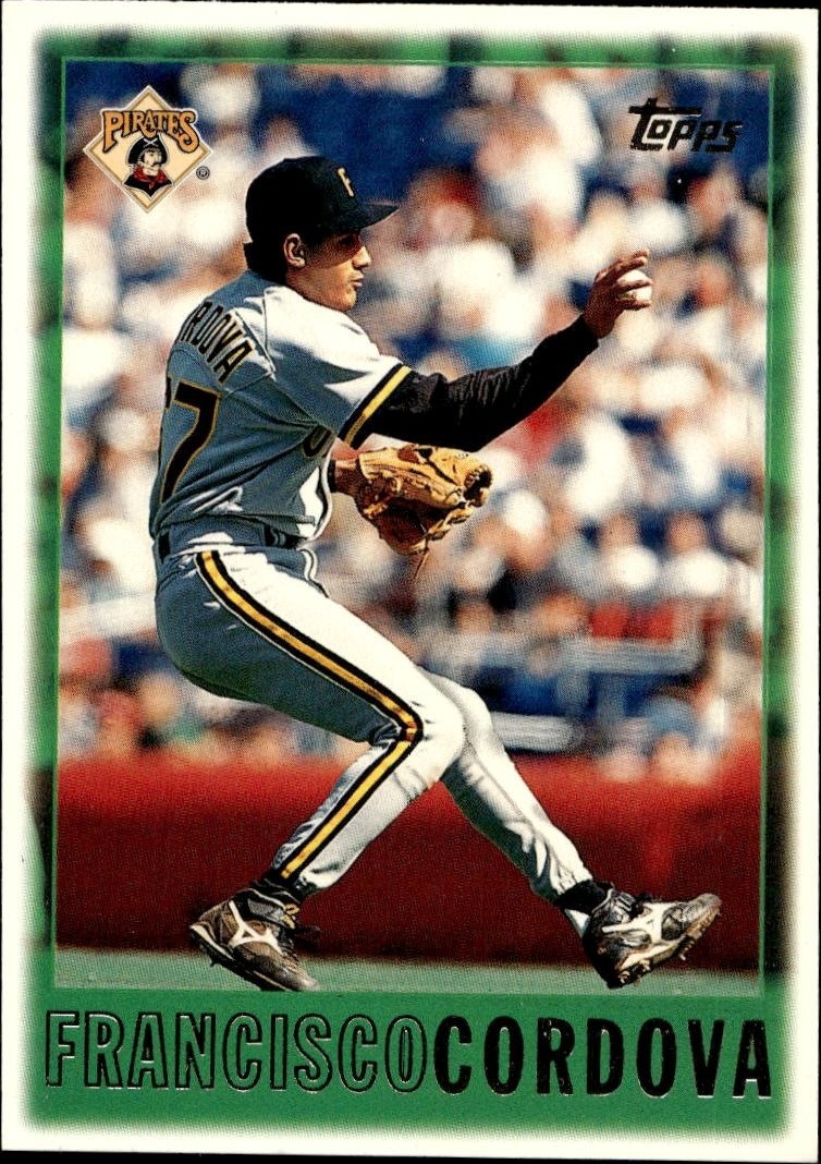 1997 Topps Series 1 Francisco Cordova #118 trading card