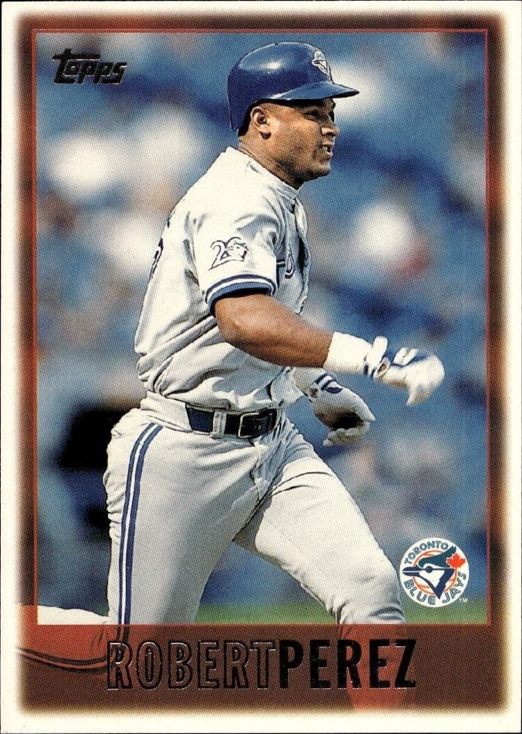 1997 Topps Series 1 Robert Perez #72 trading card