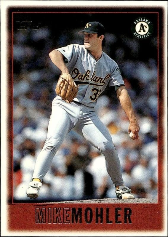 1997 Topps Series 1 Mike Mohler #19 trading card