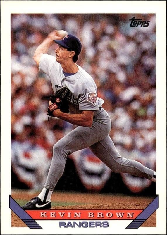 1993 Topps Series 2 Kevin Brown #785 trading card