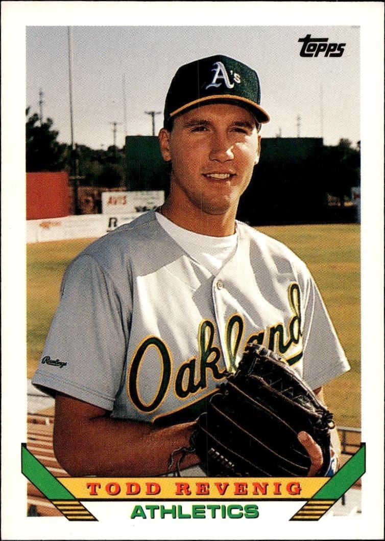 1993 Topps Series 2 Todd Revenig #766 trading card