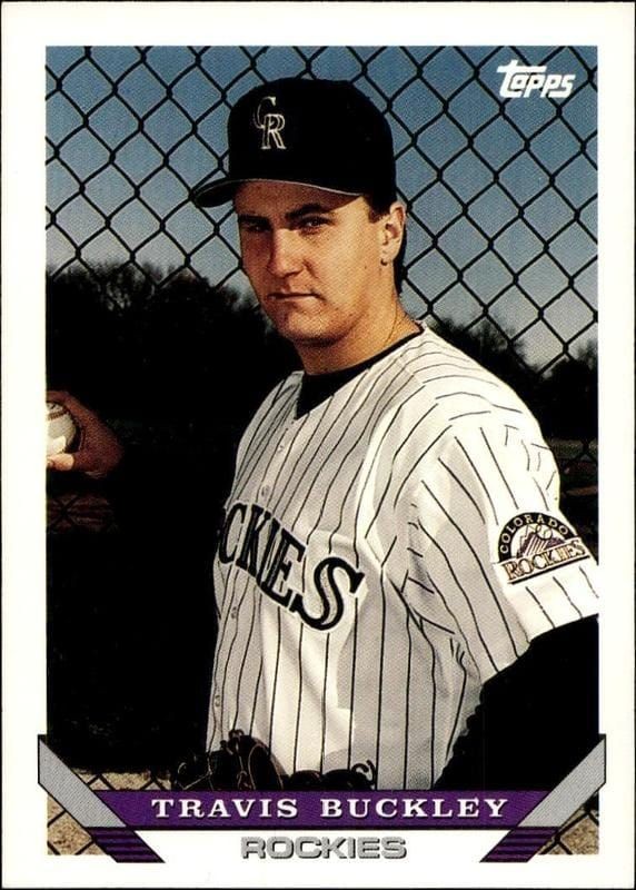 1993 Topps Series 2 Travis Buckley #732 trading card