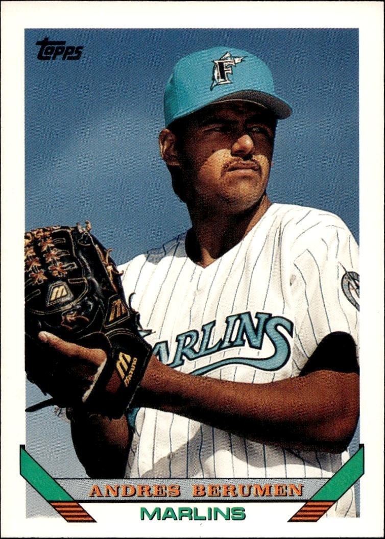 1993 Topps Series 2 Andres Berumen #627 trading card