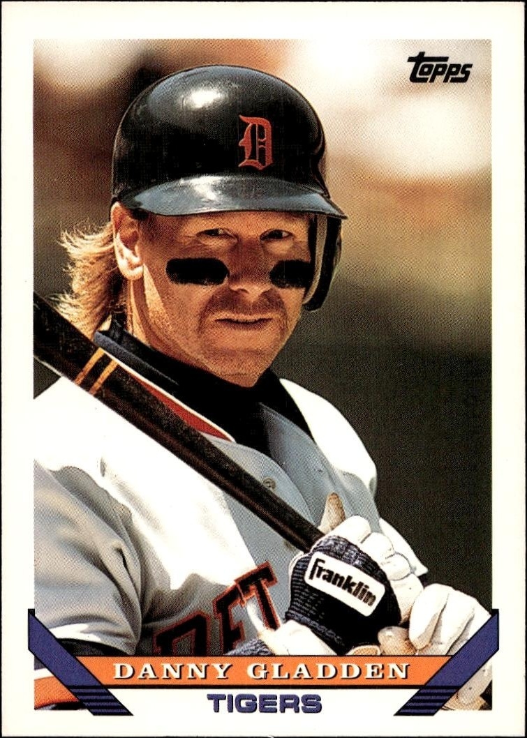 1993 Topps Series 2 Danny Gladden #626 trading card