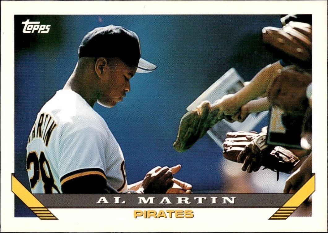 1993 Topps Series 2 Al Martin #623 trading card