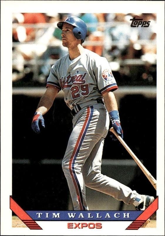 1993 Topps Series 2 Tim Wallach #570 trading card