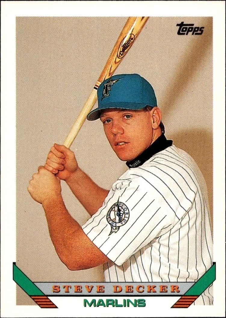 1993 Topps Series 2 Steve Decker #544 trading card