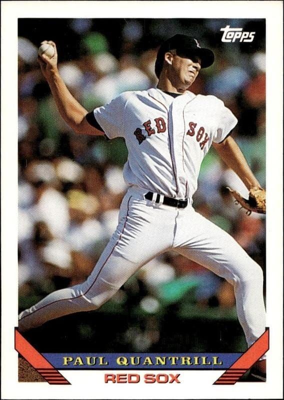 1993 Topps Series 2 Paul Quantrill #528 trading card