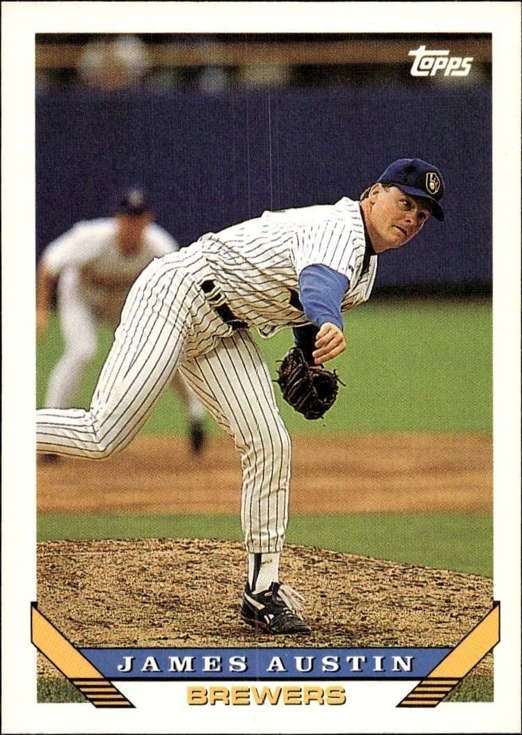 1993 Topps Series 2 Jim Austin #449 trading card