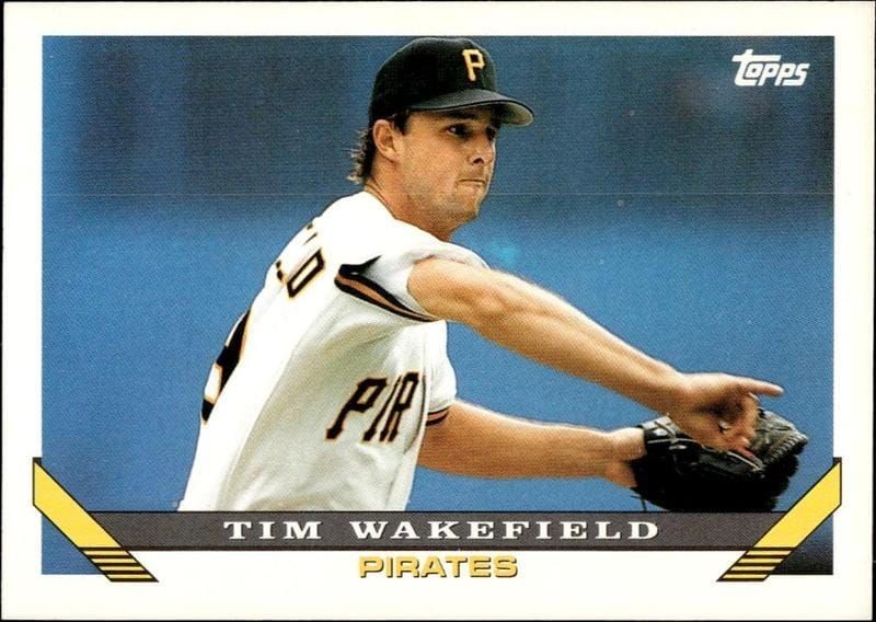 1993 Topps Series 1 Tim Wakefield #163 trading card