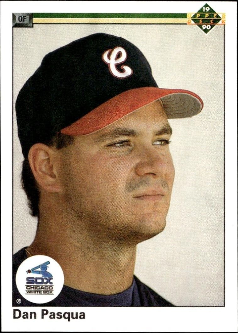 1990 Upper-Deck Low Number Dan Pasqua #286 trading card