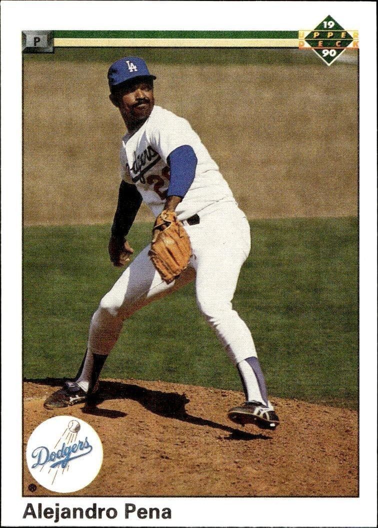 1990 Upper-Deck Low Number Alejandro Pena #279 trading card