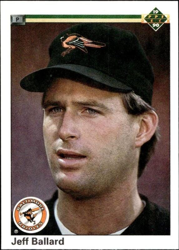1990 Upper-Deck Low Number Jeff Ballard #259 trading card