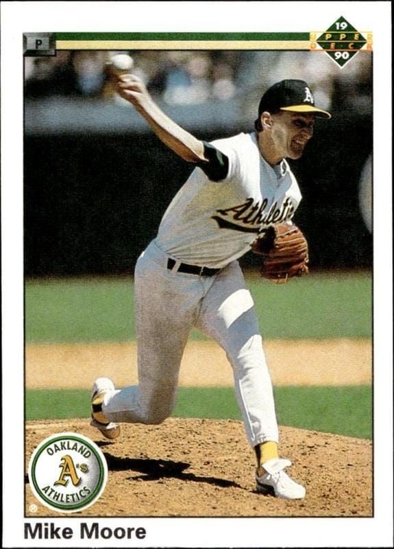 1990 Upper-Deck Low Number Mike Moore #275 trading card