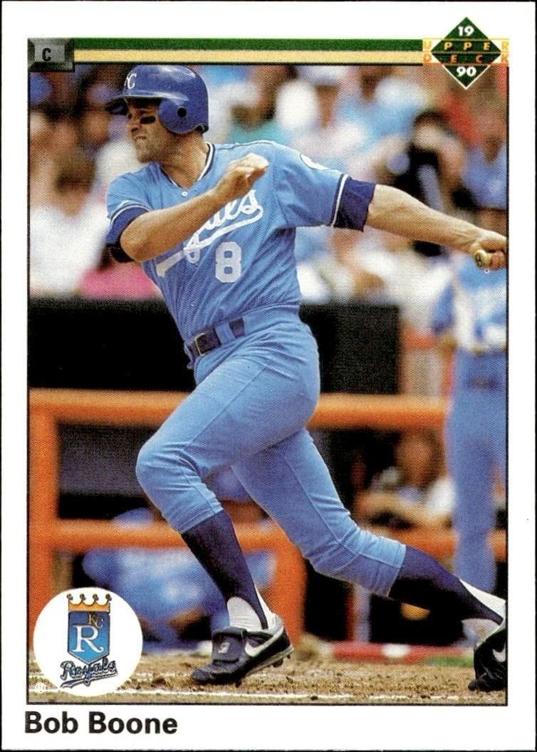 1990 Upper Deck Bob Boone #271 baseball trading card front