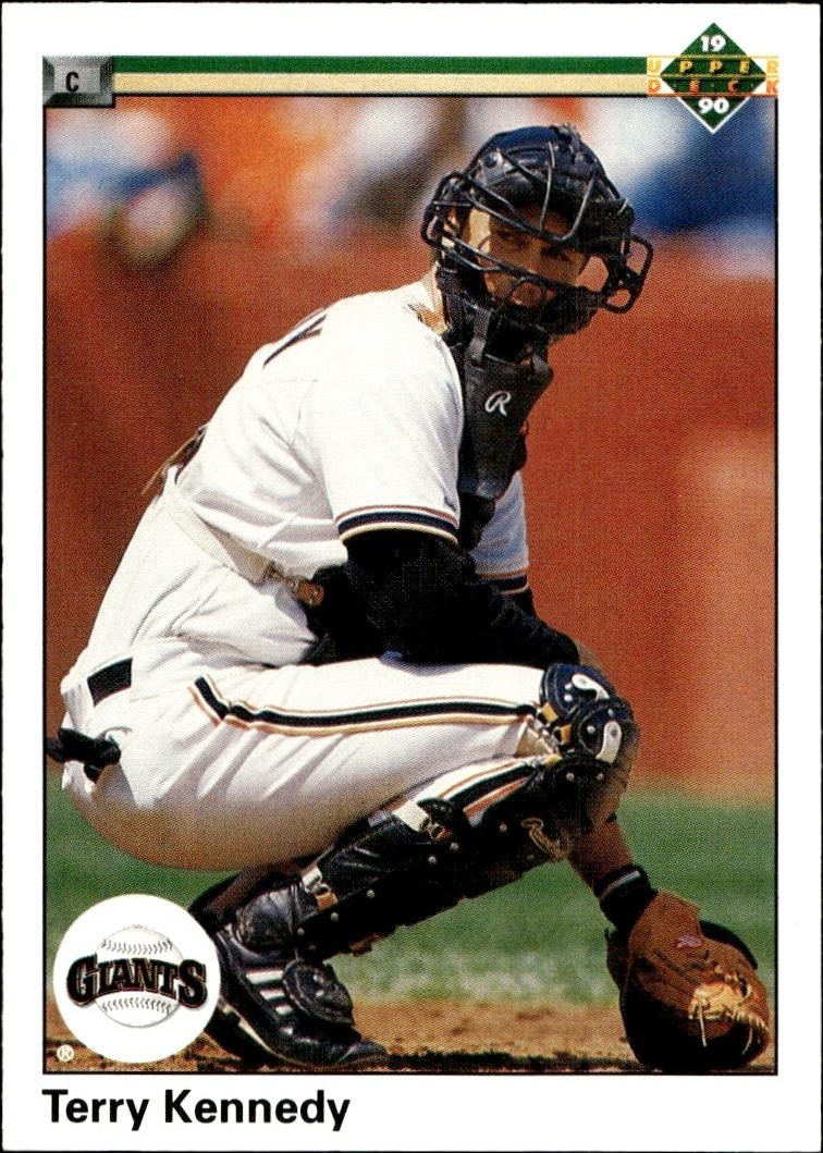 1990 Upper-Deck Low Number Terry Kennedy #397 trading card
