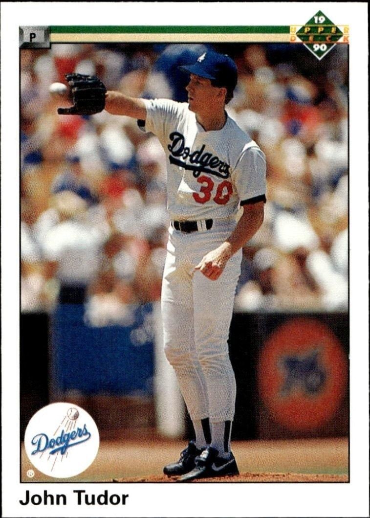 1990 Upper-Deck Low Number John Tudor #396 trading card