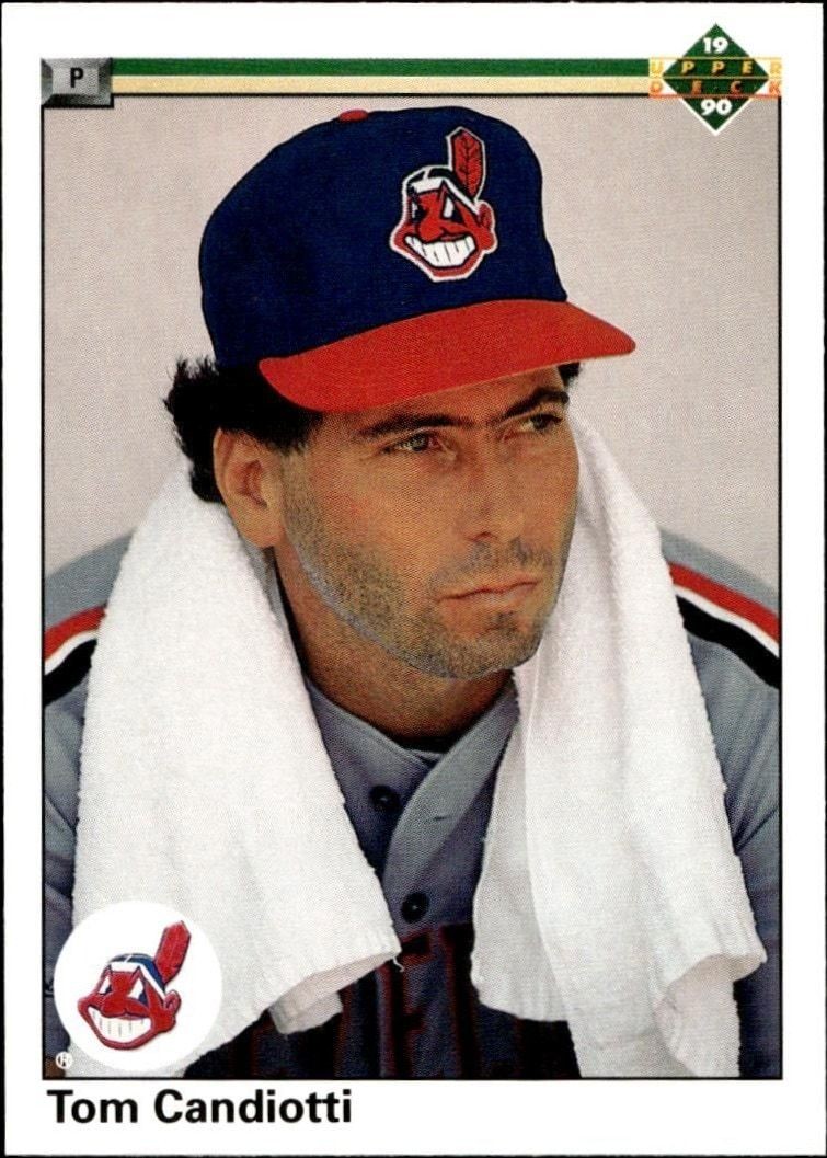 1990 Upper-Deck Low Number Tom Candiotti #388 trading card