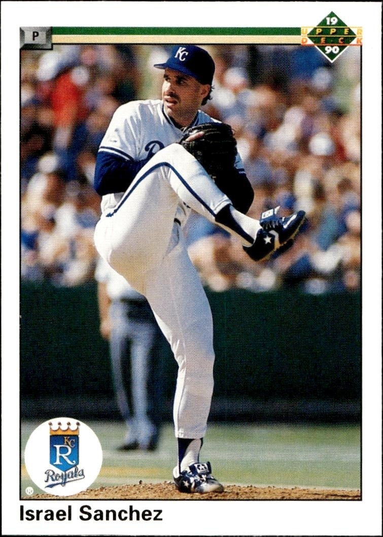1990 Upper Deck Low Number Israel Sanchez #384 trading card