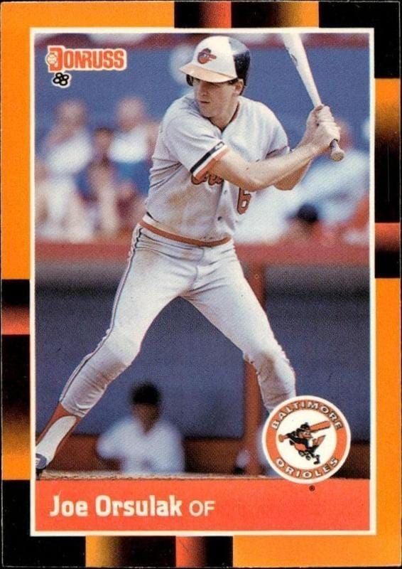 1988 Donruss Baseball's Best Joe Orsulak #310 trading card