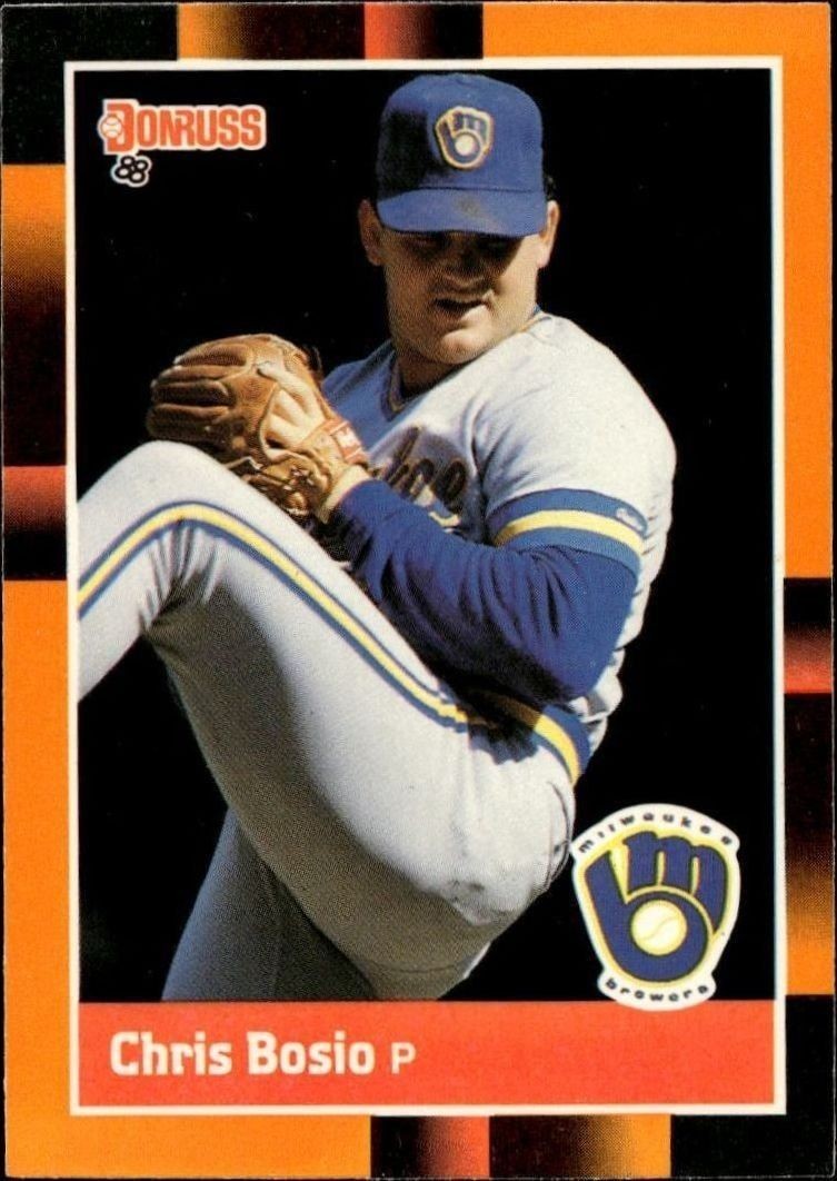 1988 Donruss Baseball's Best Chris Bosio #295 trading card