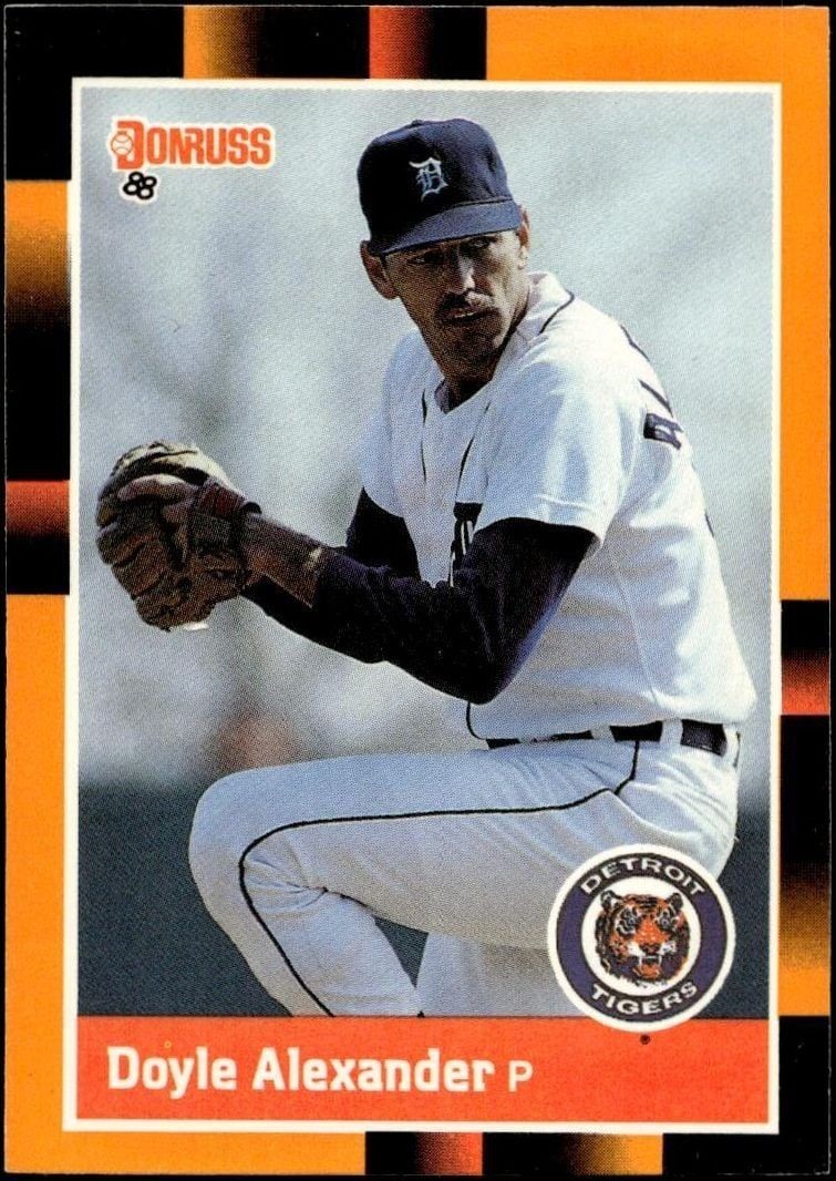 1988 Donruss Baseball's Best Doyle Alexander #13 trading card