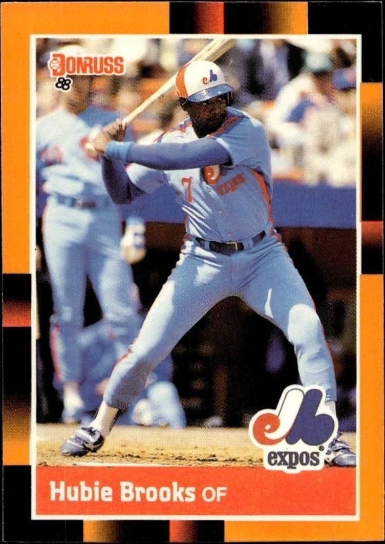 1988 Donruss Baseball's Best Hubie Brooks #12 trading card