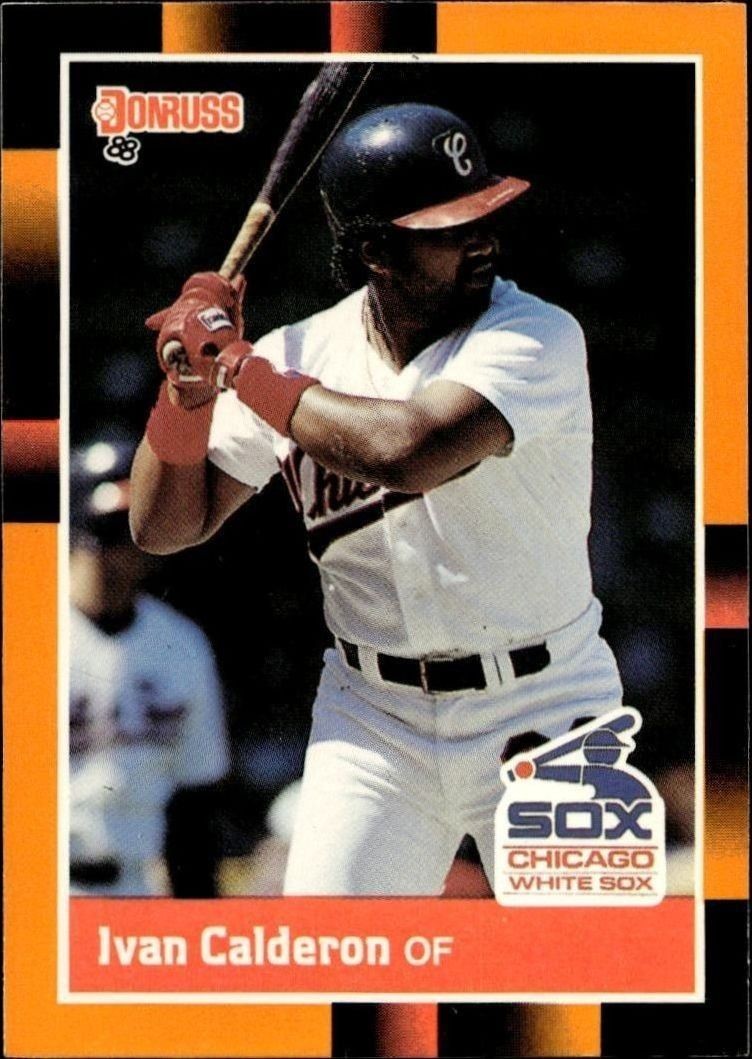 1988 Donruss Baseball's Best Ivan Calderon #25 trading card