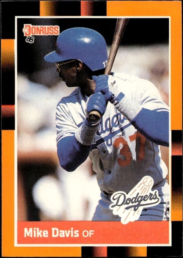 1988 Donruss Baseball's Best Mike Davis #36 trading card