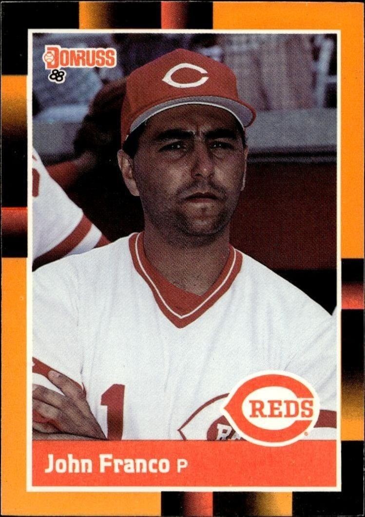 1988 Donruss Baseball's Best John Franco #54 trading card