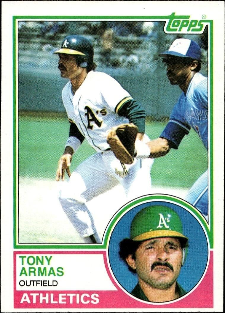 1983 Topps Tony Armas #435 trading card