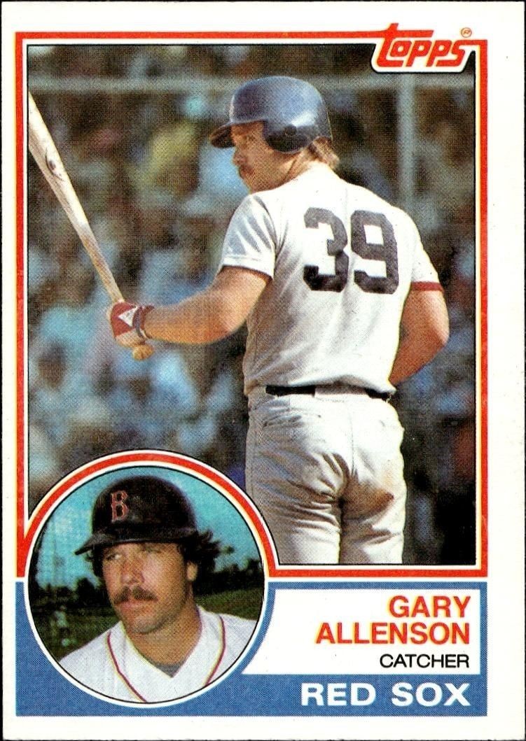 1983 Topps Gary Allenson #472 trading card