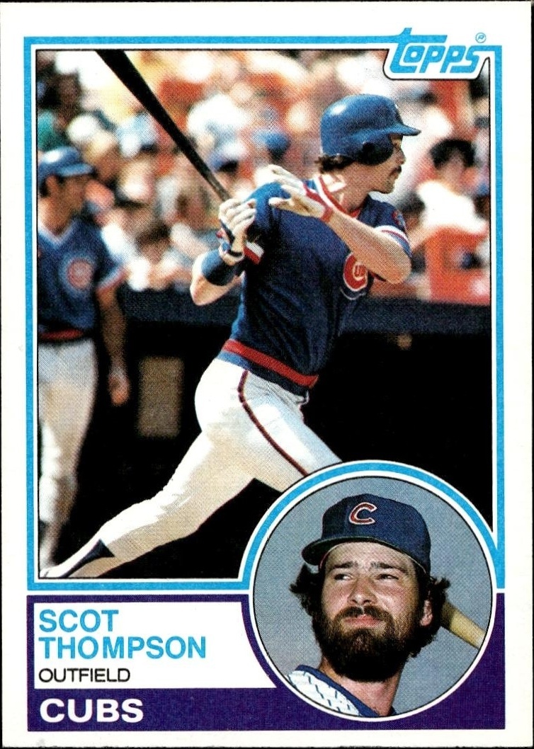 1983 Topps Scot Thompson #481 trading card