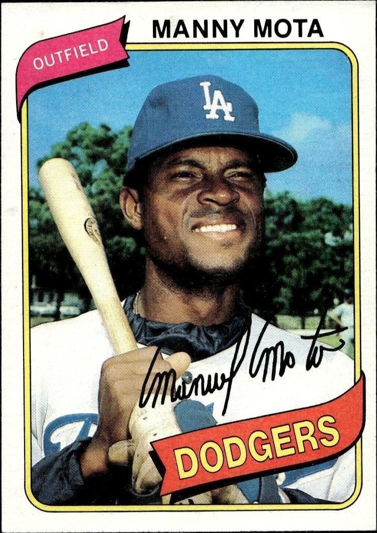 1980 Topps Manny Mota #104 trading card