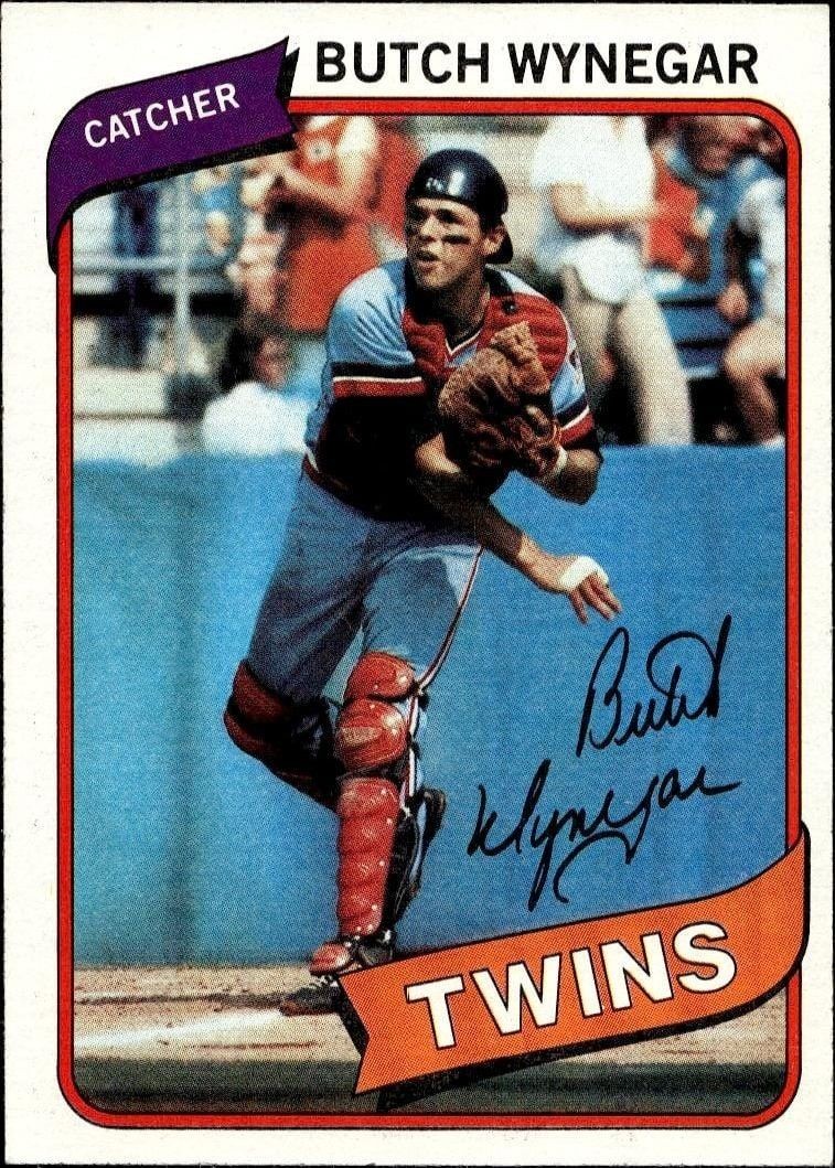 1980 Topps Butch Wynegar #304 trading card