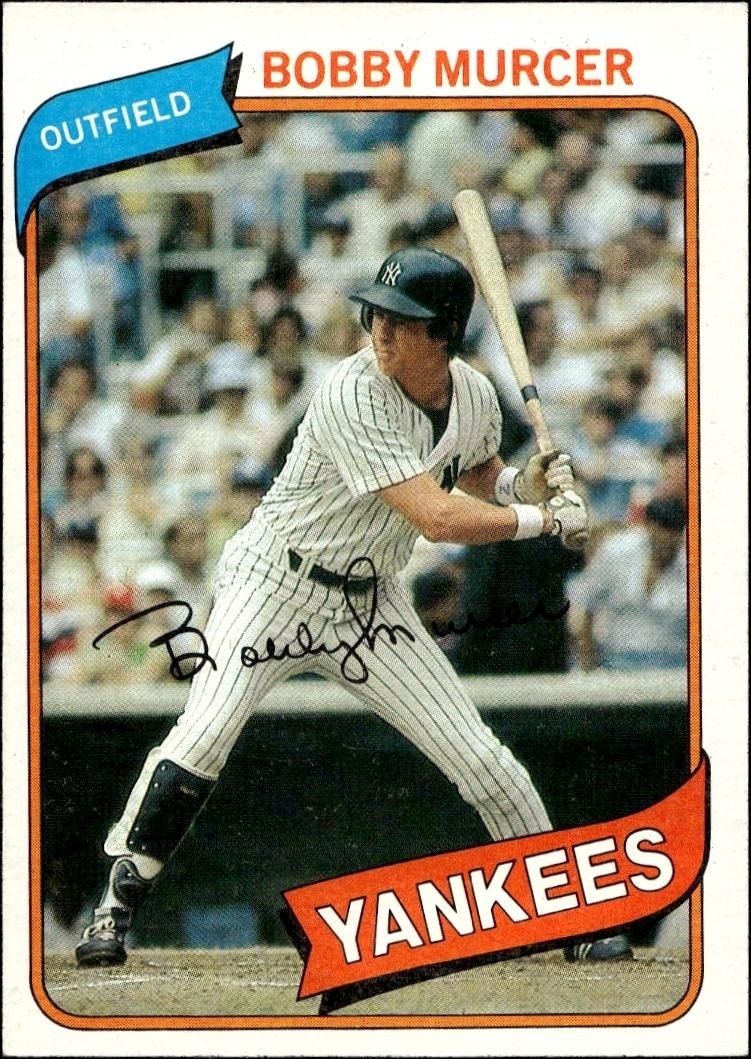 1980 Topps Bobby Murcer #365 trading card
